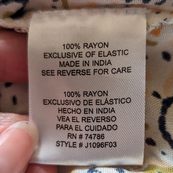 Brand New Patrons Of Peace Cream Quinn Tank Top Size XS - Picture 5 of 7